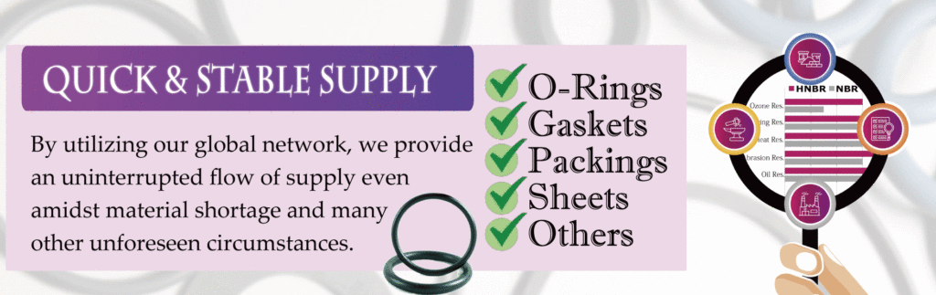 Quick & Stable Supply
By utilizing our global network, we provide 
an uninterrupted flow of supply even 
amidst material shortage and many 
other unforeseen circumstances.